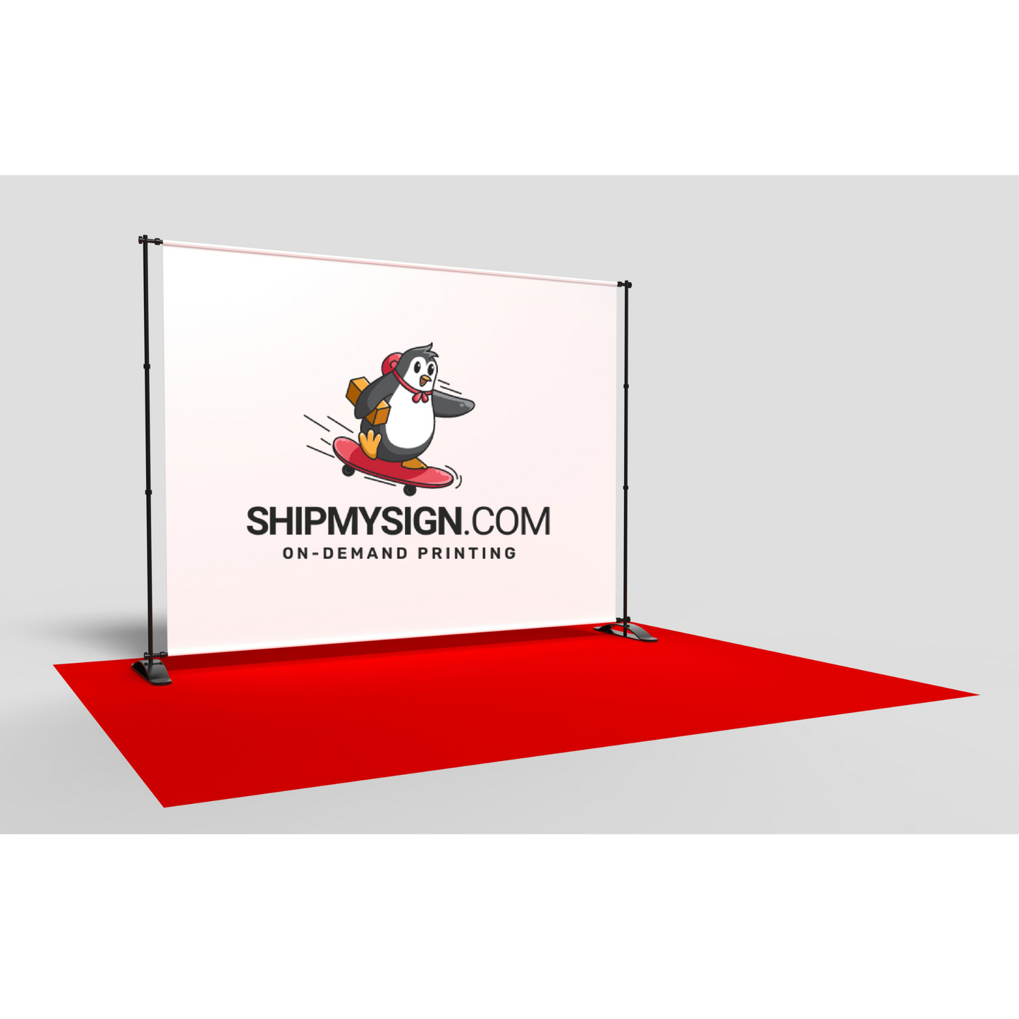 Custom Step and Repeat Backdrop